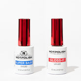SUPER BASE COAT + GLOSS-IT TOP COAT DUO